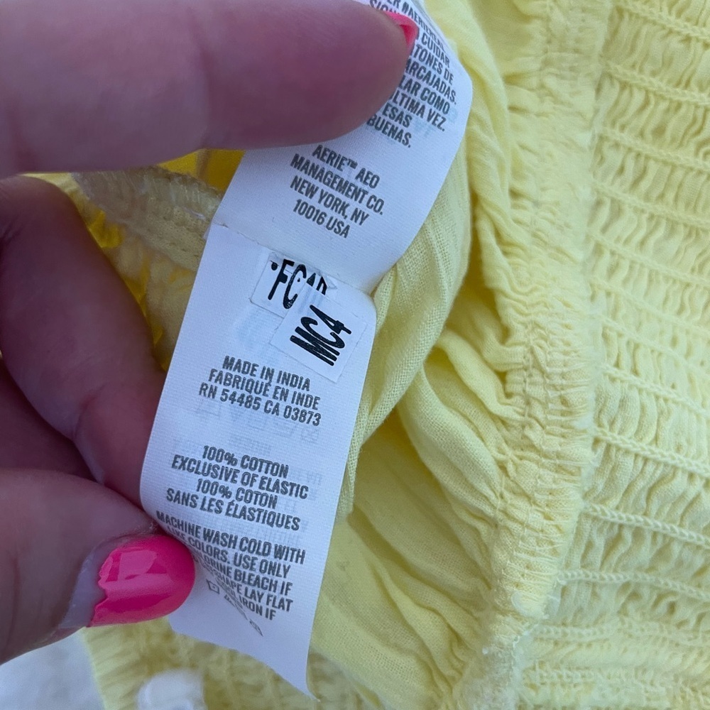 Aerie Bright Yellow Jumpsuit - Picture 8 of 8